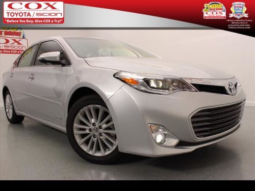 2014 toyota avalon hybrid limited