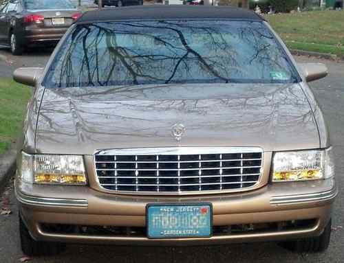 1998 cadillac deville 4-door northstar 4.6l cabriolet top - excellent condition