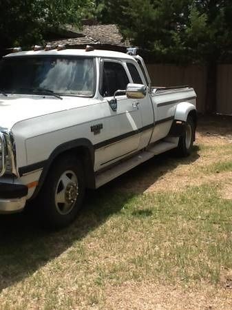 1993 dodge ram 350 cummins turbo  ext cab truck -low mileage