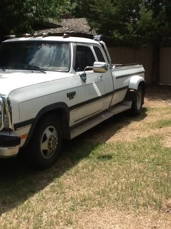 1993 dodge ram 350 cummins turbo  ext cab truck -low mileage