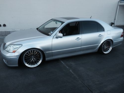 Tastefully modified 2004 lexus ls430 vip,accuair,lexus incredibly reliable v8