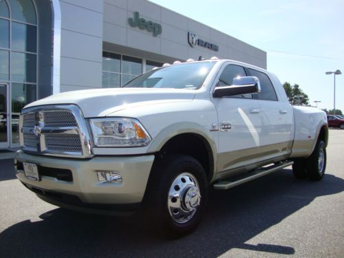 2014 dodge ram 3500 mega cab longhorn aisin 4x4 lowest in usa call us b4 you buy