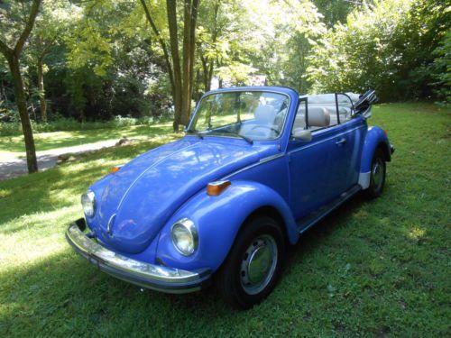 1978 vw super beetle karman convertible