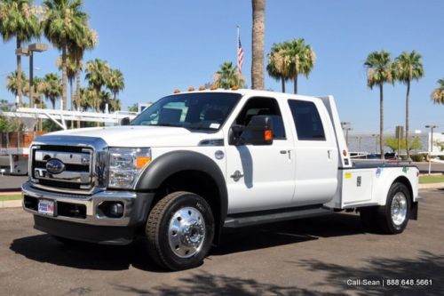 F550 4x4 crew cab lariat monroe hauler gooseneck leather nav ships nationwide