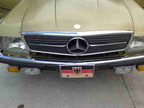 VERY RARE EURO VERSION 1979 280SL ORIGINAL CONDITION 90K MILES EURO HEADLAMPS, image 2
