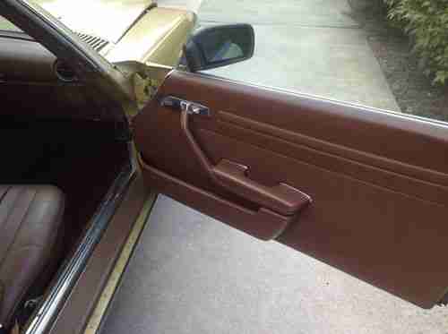 VERY RARE EURO VERSION 1979 280SL ORIGINAL CONDITION 90K MILES EURO HEADLAMPS, image 5