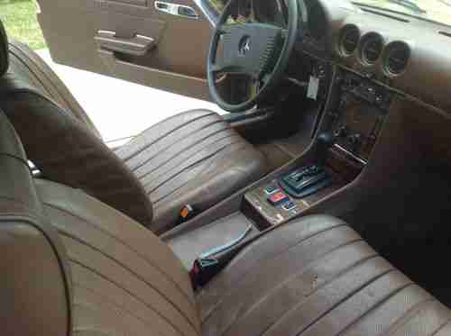 VERY RARE EURO VERSION 1979 280SL ORIGINAL CONDITION 90K MILES EURO HEADLAMPS, image 6