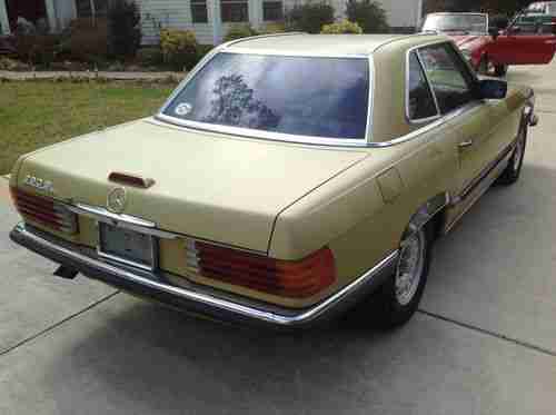 VERY RARE EURO VERSION 1979 280SL ORIGINAL CONDITION 90K MILES EURO HEADLAMPS, image 11