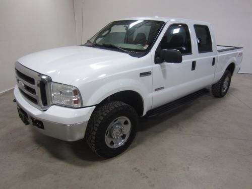 07 ford f250 xlt power stroke 6.0l v8 turbo diesel crew cab short bed auto 4x4