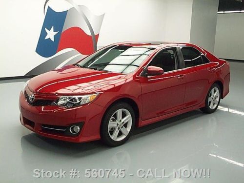 2012 toyota camry se automatic sunroof paddle shift 31k texas direct auto