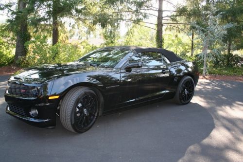 2011 chevrolet camaro ss convertible 2-door 6.2l