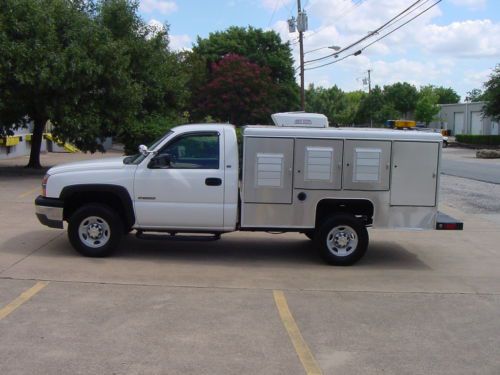 Animal control dog catcher pet transport box bed c2500 truck gov owned 100 pics