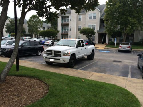 2006 dodge ram 3500 crew cab pick up 4x4 5.9l cummins diesel dually