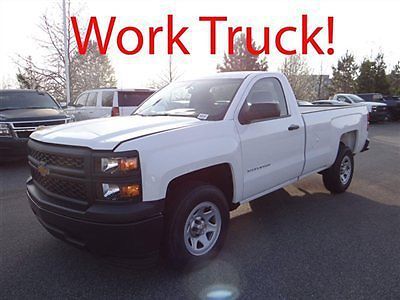 Chevrolet silverado 1500 work truck new 2 dr truck automatic 4.3l summit wht