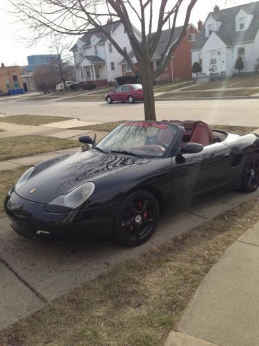 1999 porsche boxster base convertible _911 rims_ warrenty