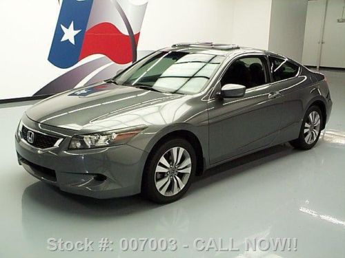 2009 honda accord ex coupe automatic sunroof only 43k texas direct auto