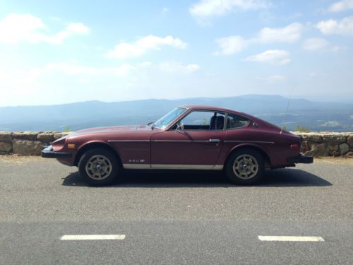 1978 datsun 280z 5 speed runs &amp; drives great! no rust! low reserve!