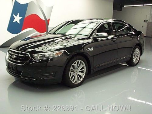 2013 ford taurus ltd leather sunroof nav rear cam 21k texas direct auto