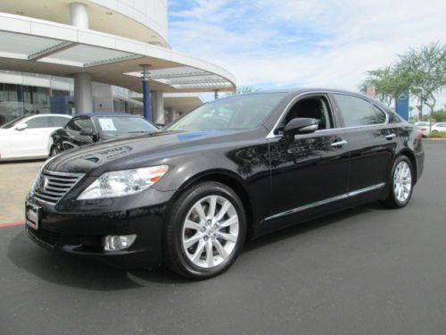 10 black 4.6l v8 navigation mark levinson miles:47k sunroof lwb sedan