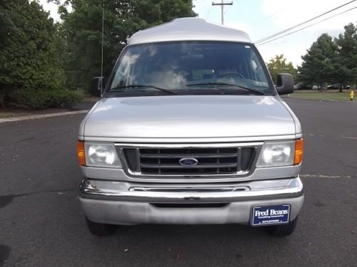 2003 FORD E250 ECONOLINE HIGHTOP CONVERSION VAN HANDICAP WHEELCHAIR LIFT, image 3
