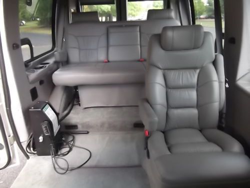 2003 FORD E250 ECONOLINE HIGHTOP CONVERSION VAN HANDICAP WHEELCHAIR LIFT, image 9