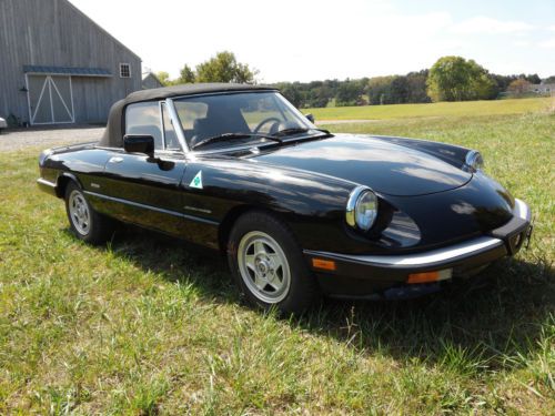 23,500 miles alfa romeo spider veloce