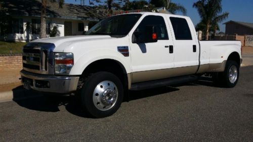 2008 ford f-450 super duty lariat crew cab pickup 4-door 6.4l