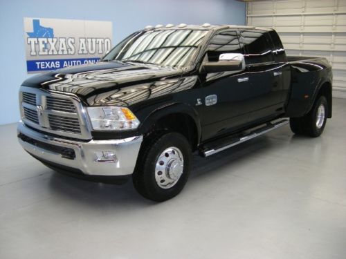 We finance!!! 2012 ram 3500 laramie longhorn dually diesel nav roof texas auto