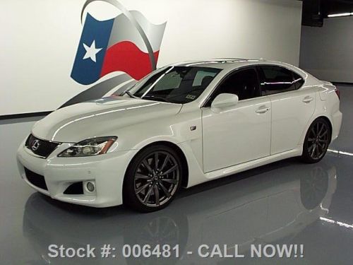 2009 lexus is-f v8 sunroof nav rear cam 19&#034; wheels 77k texas direct auto