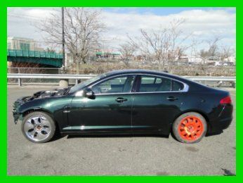 2009 jaguar xf supercharged repairable rebuilder runs great save now