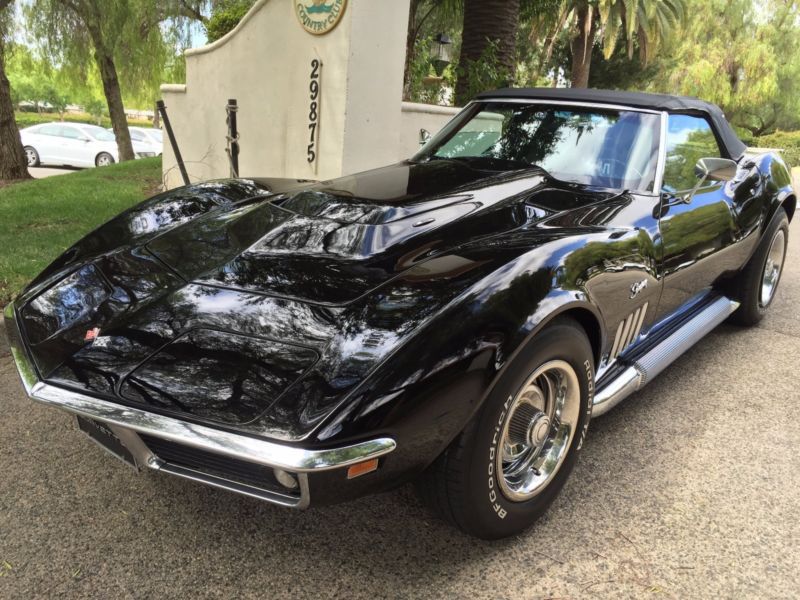 1969 chevrolet corvette convertible l46 350hp