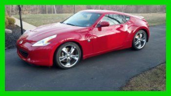 2009 nissan 370z touring 3.7l v6 24v manual rwd coupe premium bose cd leather