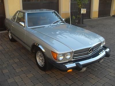 450sl roadster: 4.5l, both tops, major recent service, clean &amp; very original !!!