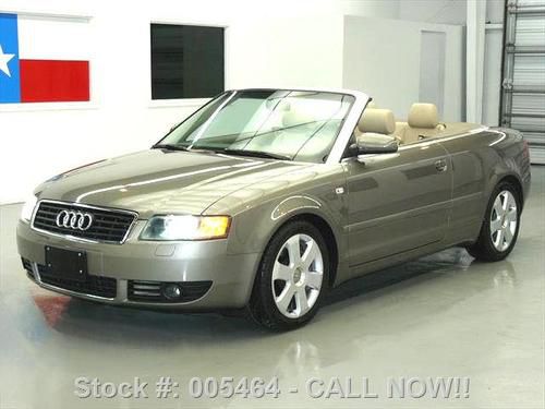 2006 audi a4 1.8 turbo cabriolet premium nav xenons 68k texas direct auto