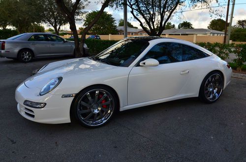 2007 porsche 911 targa 4s coupe 2-door 3.8l one owner car, 16,025 original miles