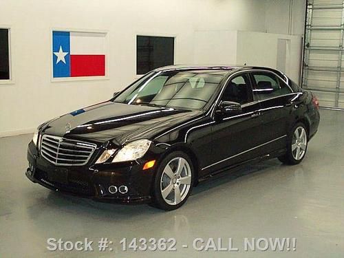 2010 mercedes-benz e350 4matic sport awd p1 sunroof nav texas direct auto