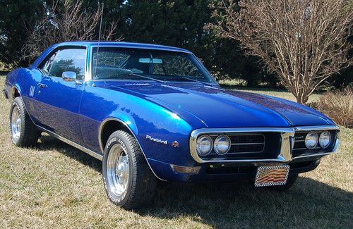 1968 pontiac firebird base coupe 2-door 4.1l