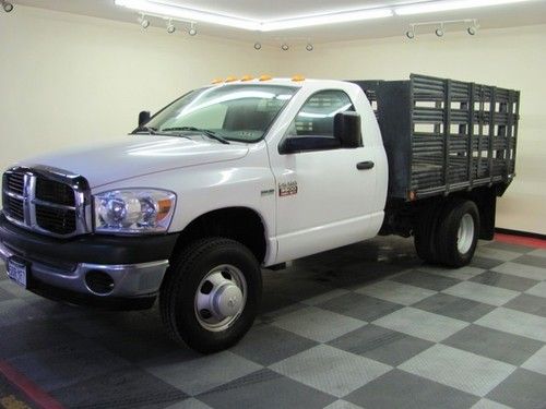 2007 dodge ram 3500 flat bed dually! low miles clean truck! priced to move!