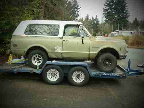 1972 CHEVY K/5 BLAZER 4X4, US $2,000.00, image 2