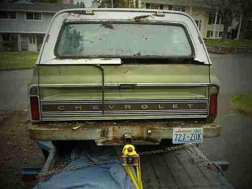1972 CHEVY K/5 BLAZER 4X4, US $2,000.00, image 4