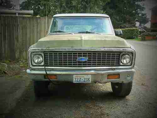 1972 CHEVY K/5 BLAZER 4X4, US $2,000.00, image 10