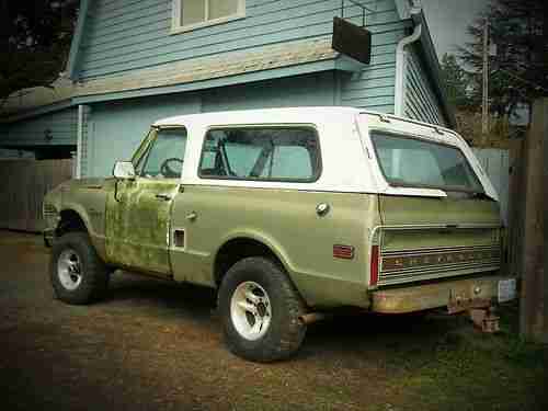 1972 CHEVY K/5 BLAZER 4X4, US $2,000.00, image 11