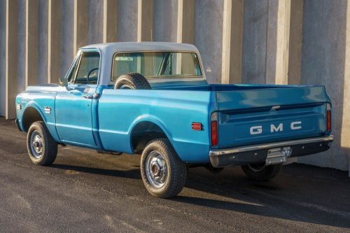 1971 gmc k1500 half-ton wideside 4x4 pickup