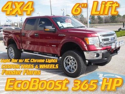 New f-150 xlt 3.5l ecoboost twin turbo v6 4x4 off road 6 in lift custom must go!