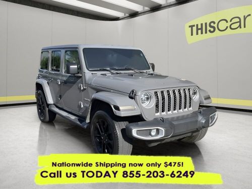 2021 Jeep Wrangler 4xe Unlimited Sahara 4x4, US $26,161.10, image 11