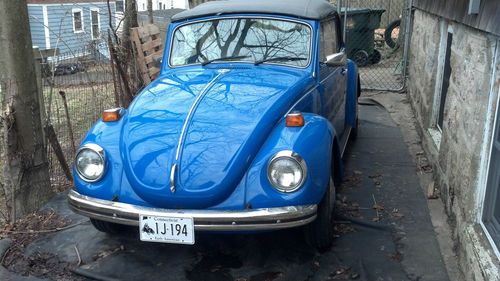 1972 vokswagen super beetle convertible