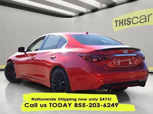 2020 infiniti q50 red sport 400 awd