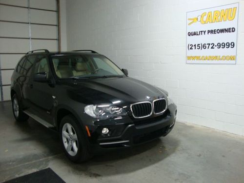 2008 bmw x5 black awd 2 onwer clean carfax