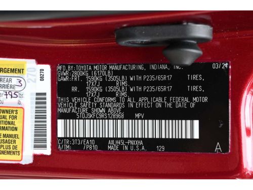 2024 Toyota Sienna XLE Plus AWD Mobility Handicap Van Handicap, US $91,900.00, image 25