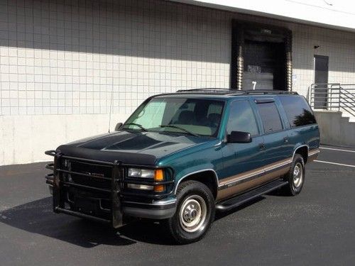 1996 gmc suburban 2500 sle diesel emerald nice rare l@@k nr!!!!